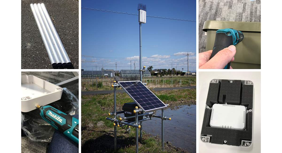 「ソーラーパネルで動くLoRaWAN®基地局をスマート農業向けにDIYで設置してみた（前編）」のイメージ
