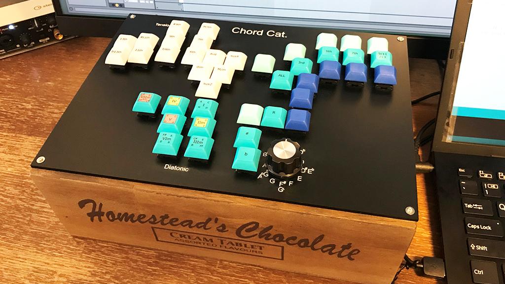 「コード演奏ができる楽器 Chord Cat.（Maker Faire Tokyo 2020）」のイメージ