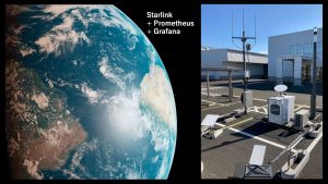 「Starlink(スターリンク)のAPI + Prometheus + Grafanaで可視化しよう」のイメージ